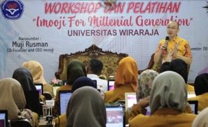 Gelar Workshop bagi Mahasiswa dan Pelaku UMKM, Unija Gandeng CEO Imooji