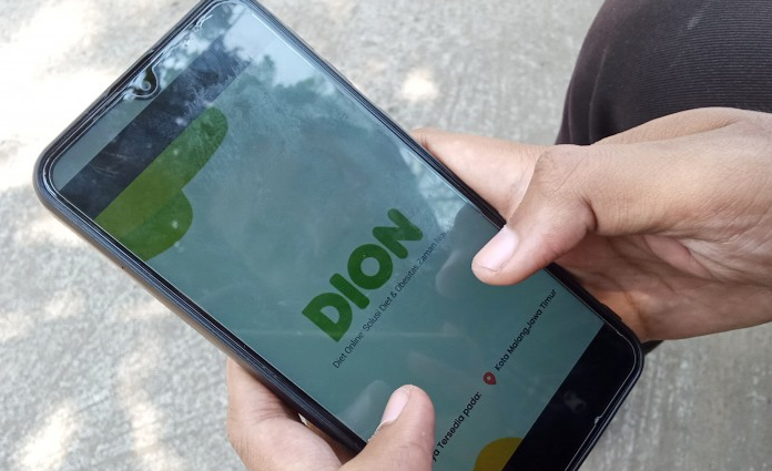 Dion, Aplikasi Diet Online