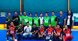 Jelang Tahun Baru, Penrem 084/Bhaskara Jaya Gelar Futsal bersama Wartawan