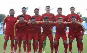 Kalahkan Laos 4-0, Indonesia Melaju ke Semifinal Sea Games 2019