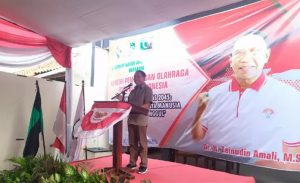 Silaturahmi KAHMI dan HMI Jatim, Menpora Zainudin Amali Sampaikan Pesan kepada Para Kader