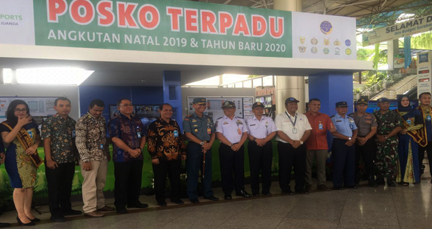 Selama Nataru 2019/2020,  Bandara Juanda Layani Penumpang Sebanyak 966 Ribu Orang