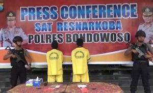 Tangkap 2 Pengedar Narkotika, Polres Bondowoso Berhasil Amankan Ribuan Butir Pil Koplo