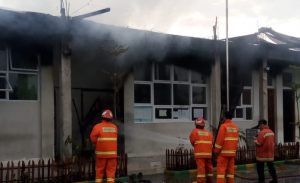 MTs Ma’arif Sidomukti 2 Terbakar, Diduga Korsleting Listrik