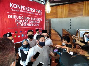 Patuhi Protokoler Kesehatan, Aliansi Rakyat Demokrasi Jawa Timur Deklarasi Dukung Pilkada Serentak 2020