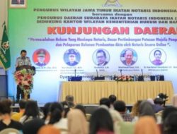 Kemenkumham Jatim Mendorong Peningkatan Integritas Notaris untuk Kepastian Hukum