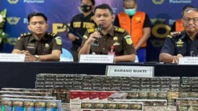 Bea Cukai Pasuruan Berhasil Gagalkan Pengiriman Rokok Ilegal Senilai Rp 401 Juta: Dua Tersangka Diamankan