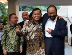 Prabowo Senang Dapat Dukungan NasDem, Puji Surya Paloh