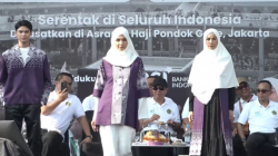 CJH Indonesia Tahun Ini Mengadopsi Batik Bermotif Sekar Arum Sari