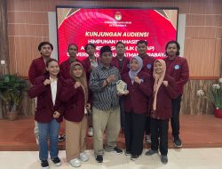 Audiensi HIMAP FISIP Unipra Surabaya dengan KPU: Upaya Meningkatkan Partisipasi Pemilih di Pilwali 2024