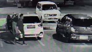 Pencuri Berpistol Terekam CCTV di Rest Area Saradan Tol Madiun