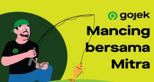 Menyambut Ultah GOJEK ke 9, District GOJEK MALANG RAYA adakan Mancing bersama Mitra