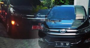 Ujung Tahun 2019, Satpol PP Surabaya Ganti Warna Plat Hitam Mobil Dinas, Untuk Apa?