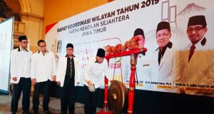 DPW PKS Jatim Gelar Rakorwil Guna Bahas Evaluasi Pemilu 2019 dan Program Tahun 2020