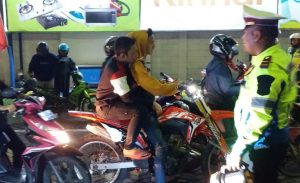 Cipta Kondisi Sidoarjo, Ratusan Motor Terjaring Razia