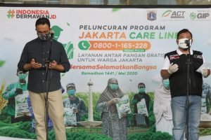 Jakarta Care Line Diresmikan Gubernur DKI Anies Baswedan