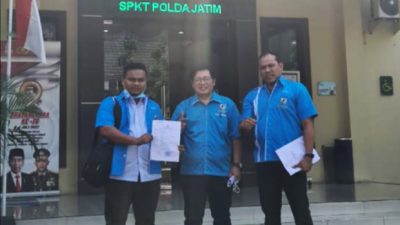 Sebut Ketum Golkar ‘Capres Odong-Odong’ Bawa Nama Organisasinya, DPP KNPI Laporkan Haris Pertama ke Polda Jatim