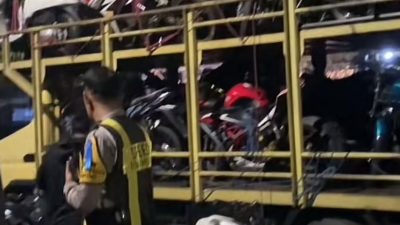 Penindakan Tegas: 110 Motor Disita dalam Razia Balap Liar di Surabaya