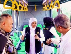 Gubernur Khofifah Memprioritaskan Rencana Bus Trans Jatim Gresik-Lamongan