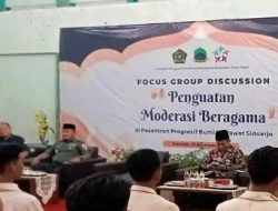 Santri Pesantren Progresif Bumi Shalawat Sidoarjo Bersumpah untuk Menjunjung Tinggi Moderasi Beragama