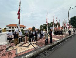 Diduga Terlibat Skandal Korupsi, Puluhan Mahasiswa Demo PJ Gubernur Jatim Andhy Karyono