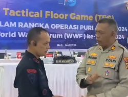 Tactical Floor Game: Strategi Pengamanan Polresta Banyuwangi Menjelang World Water Forum