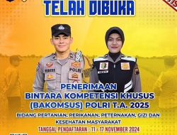 Pendaftaran Bintara Polri Bakomsus 2025: Cek Syarat dan Jadwal Pendaftaran!